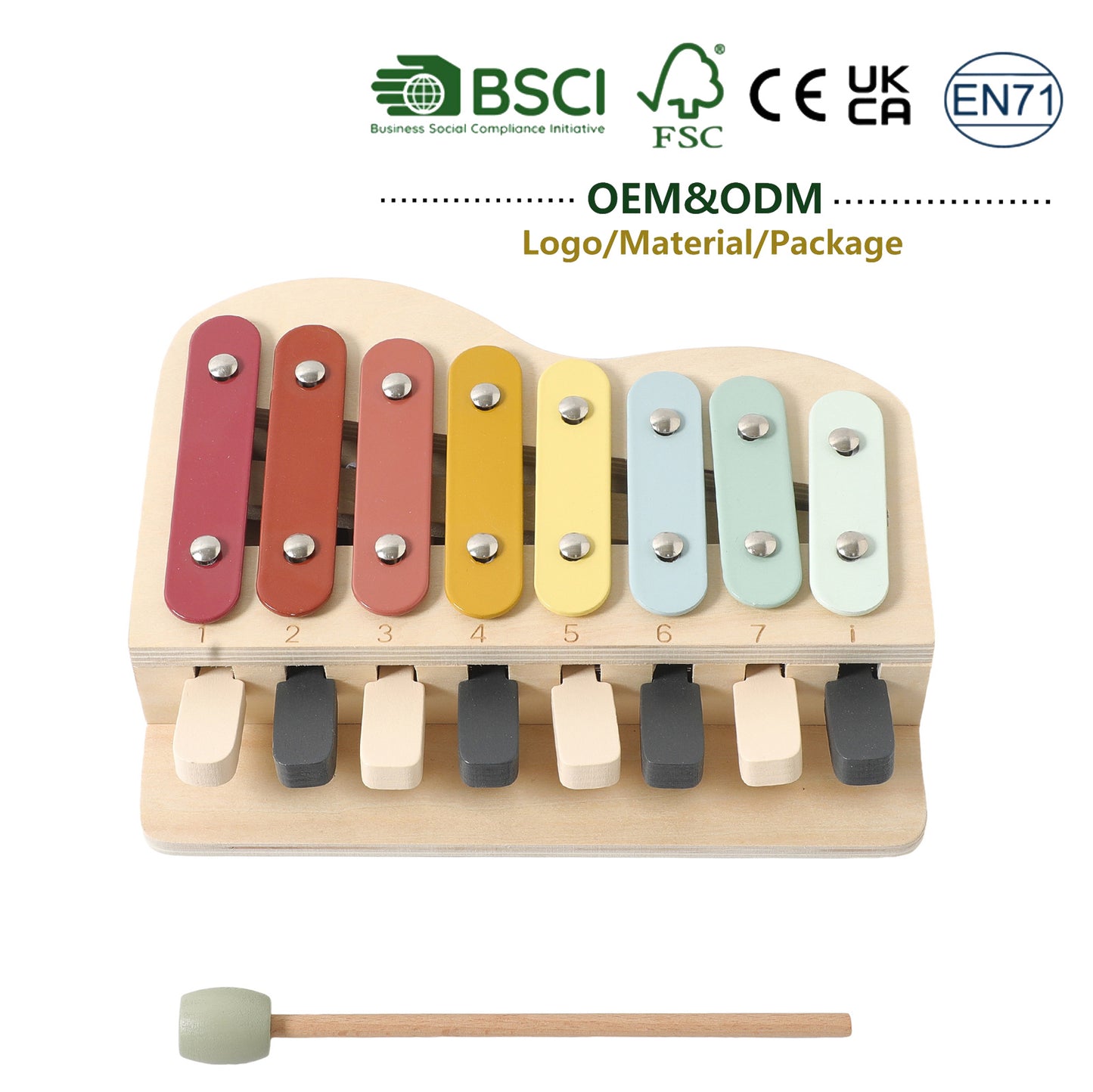 Juguete de Instrumento Musical de Madera