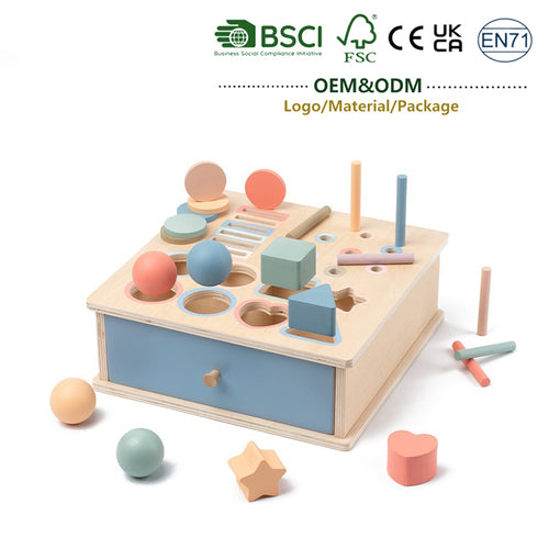 Caja de Clasificación de Colores y Formas.
