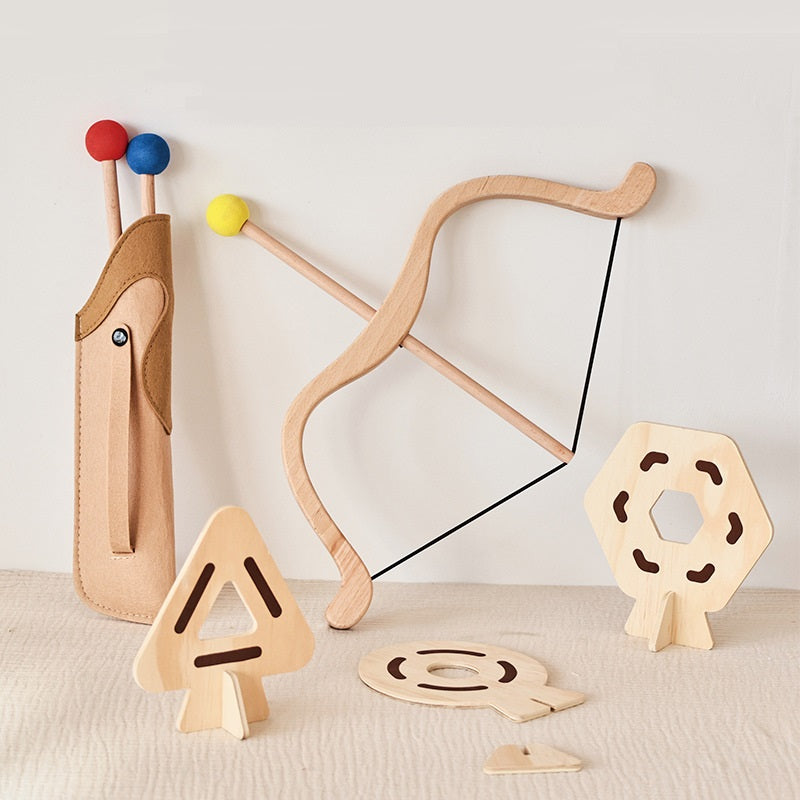 Juego de Arco y Flecha para Niños al Aire Libre