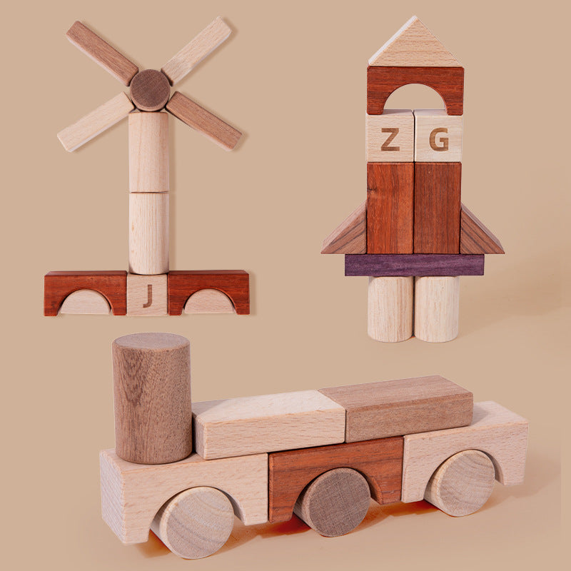 Bloques de Madera Creativos