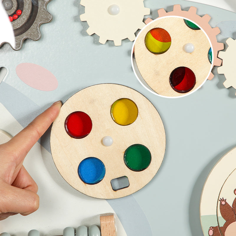 Juego de Pared de Madera Multifuncional Montessori