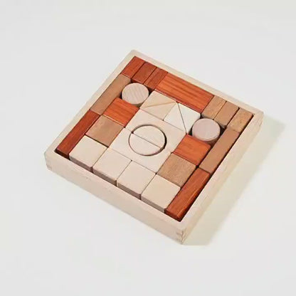 Bloques de Construcción de Madera de Eucalipto Sólido